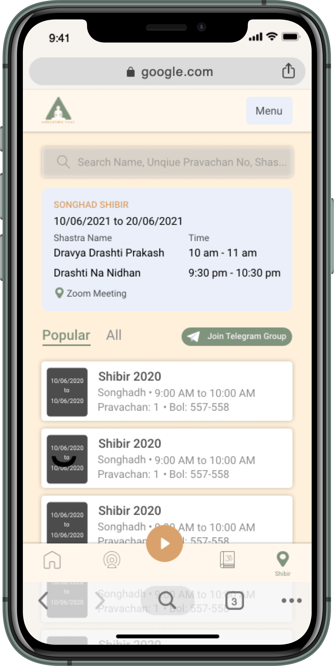 adhyatmavani-upcoming-shibirs